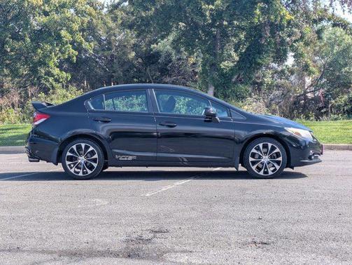 Crystal Black Pearl 2013 Honda Civic Si