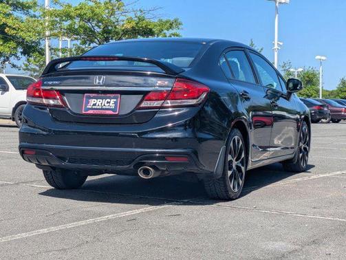 Crystal Black Pearl 2013 Honda Civic Si