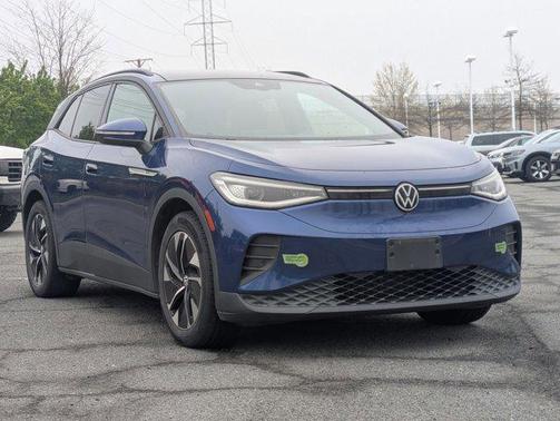 Blue 2021 Volkswagen ID.4 Pro S
