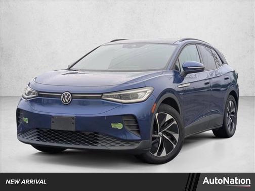 Blue 2021 Volkswagen ID.4 Pro S
