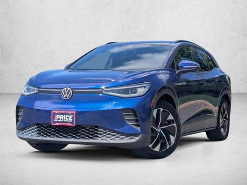 Blue 2021 Volkswagen ID.4 Pro S