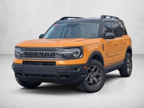 Cyber Orange Metallic Tricoat 2023 Ford Bronco Sport Badlands