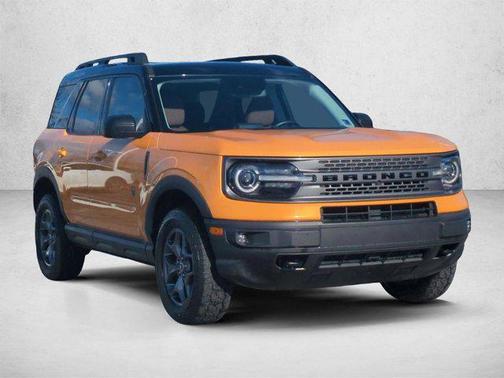 Cyber Orange Metallic Tricoat 2023 Ford Bronco Sport Badlands