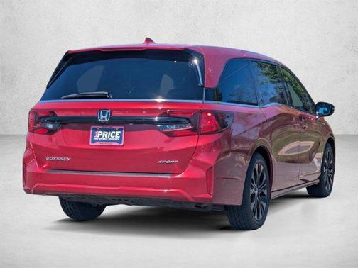 Radiant Red Metallic II 2025 Honda Odyssey Sport-L