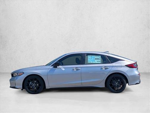 Solar Silver Metallic 2026 Honda Civic Sport