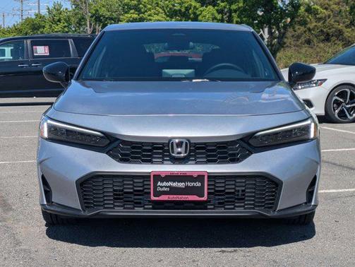 Solar Silver Metallic 2026 Honda Civic Sport