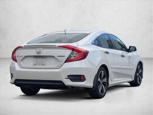 White Orchid Pearl 2016 Honda Civic Touring