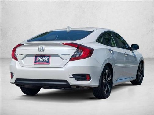 White Orchid Pearl 2016 Honda Civic Touring