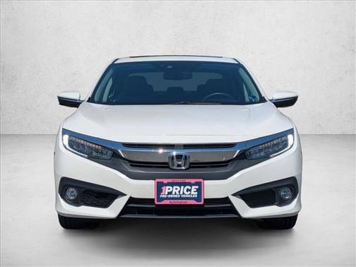 White Orchid Pearl 2016 Honda Civic Touring