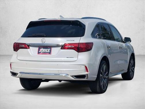 Platinum White Pearl 2020 Acura MDX 3.5L