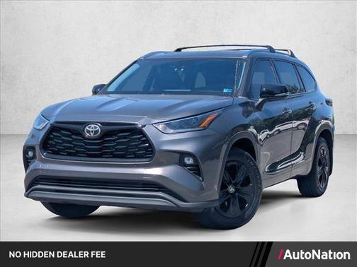 Magnetic Gray Metallic 2021 Toyota Highlander XLE