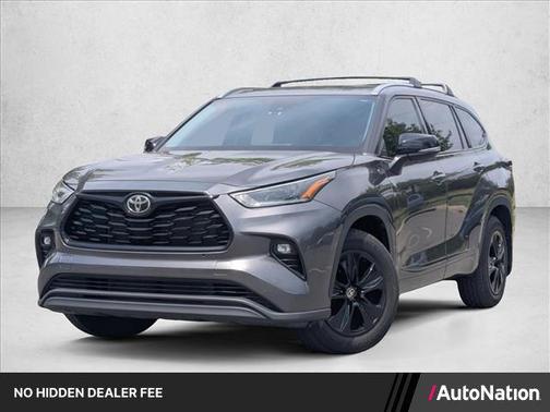 Magnetic Gray Metallic 2021 Toyota Highlander XLE