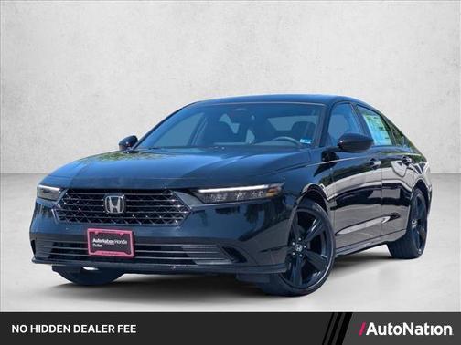 Crystal Black Pearl 2026 Honda Accord Hybrid Sport-L