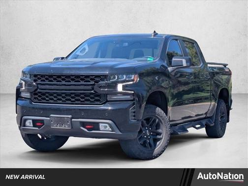 Black 2021 Chevrolet Silverado 1500 LT Trail Boss