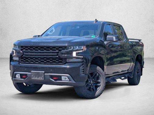 Black 2021 Chevrolet Silverado 1500 LT Trail Boss