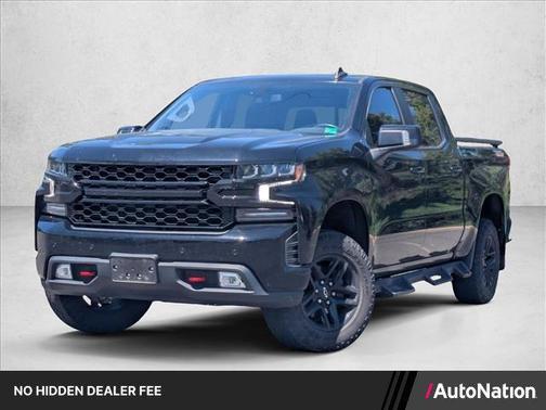 Black 2021 Chevrolet Silverado 1500 LT Trail Boss