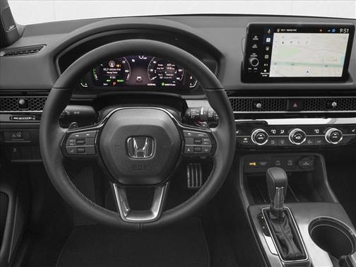 Boost Blue Pearl 2026 Honda Civic Hybrid Sport Touring
