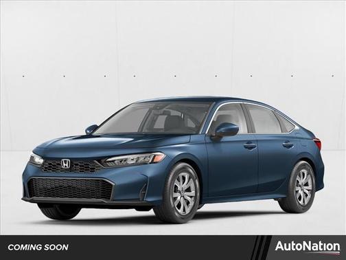 Blue Lagoon Pearl 2026 Honda Civic LX