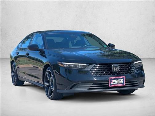Crystal Black Pearl 2025 Honda Accord Hybrid Sport
