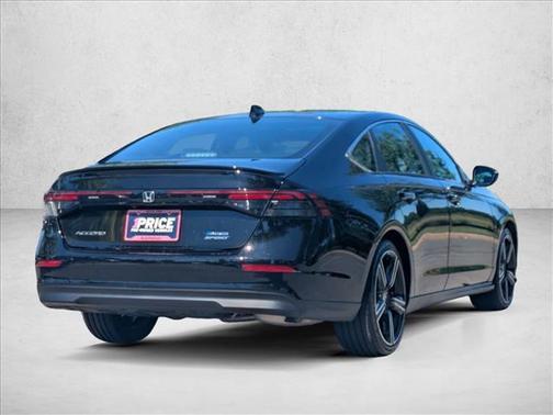 Crystal Black Pearl 2025 Honda Accord Hybrid Sport