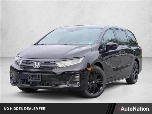Crystal Black Pearl 2026 Honda Odyssey Sport-L