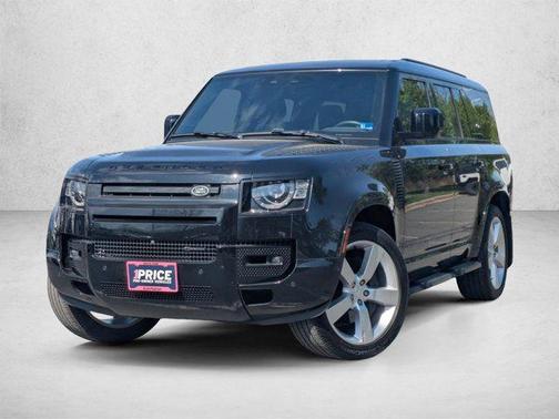 Santorini Black Metallic 2023 Land Rover Defender 130 X-Dynamic SE