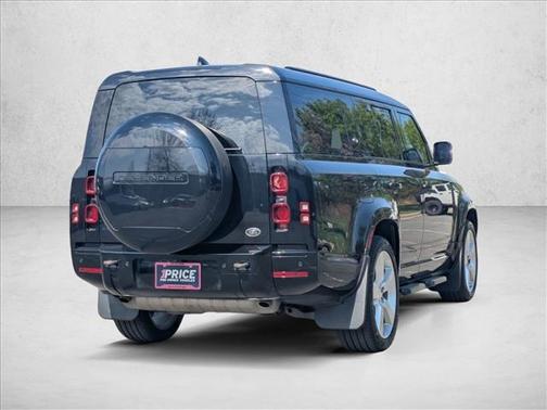 Santorini Black Metallic 2023 Land Rover Defender 130 X-Dynamic SE