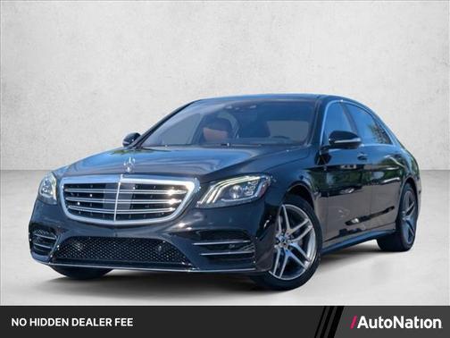Black 2019 Mercedes-Benz S-Class 4MATIC