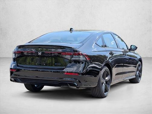 Crystal Black Pearl 2026 Honda Accord Hybrid Sport-L