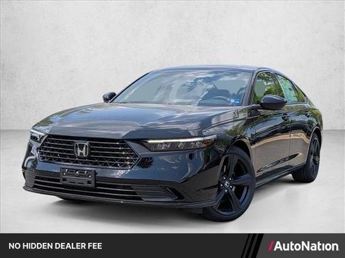 Crystal Black Pearl 2026 Honda Accord Hybrid Sport-L