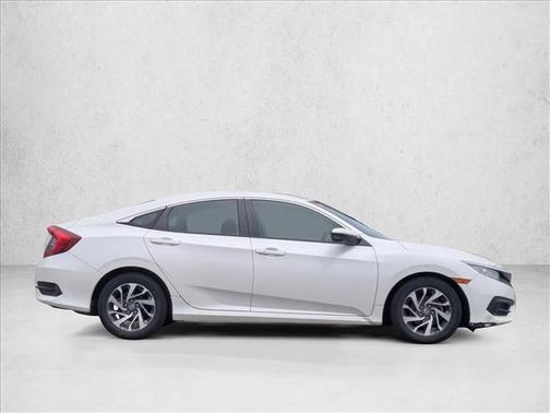 White Orchid Pearl 2016 Honda Civic EX