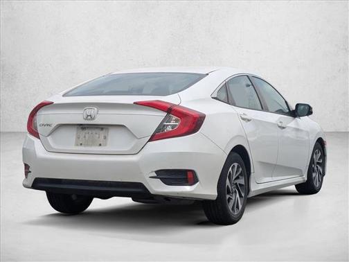 White Orchid Pearl 2016 Honda Civic EX