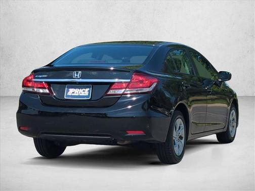 Crystal Black Pearl 2015 Honda Civic LX