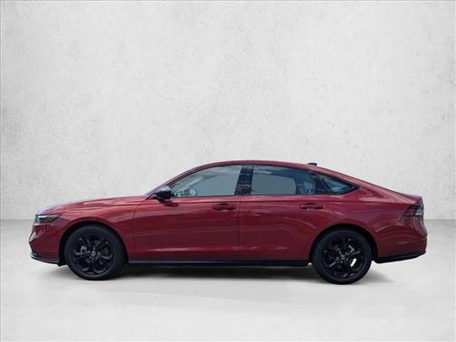 Radiant Red Metallic 2025 Honda Accord SE