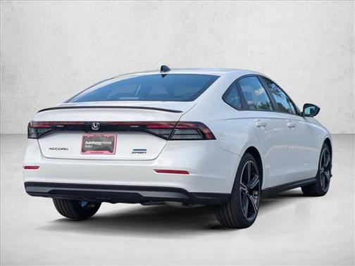 Platinum White Pearl 2026 Honda Accord Hybrid Sport