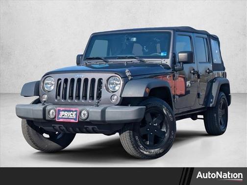 Granite Crystal Metallic Clearcoat 2018 Jeep Wrangler JK Unlimited Sport