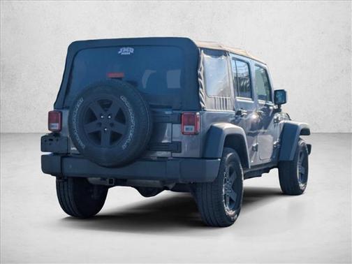 Granite Crystal Metallic Clearcoat 2018 Jeep Wrangler JK Unlimited Sport