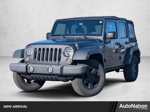 Granite Crystal Metallic Clearcoat 2018 Jeep Wrangler JK Unlimited Sport