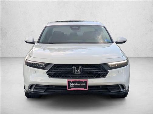 Platinum White Pearl 2026 Honda Accord Hybrid Touring