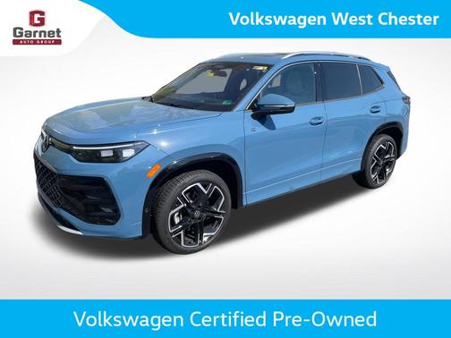 Monterey Blue Pearl 2025 Volkswagen Tiguan 2.0T SEL R-Line