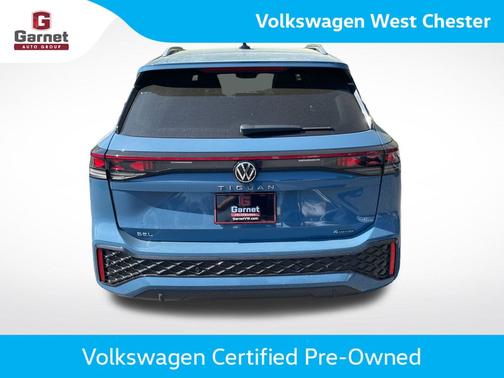 Monterey Blue Pearl 2025 Volkswagen Tiguan 2.0T SEL R-Line
