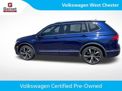 Atlantic Blue 2024 Volkswagen Tiguan 2.0T SEL R-Line