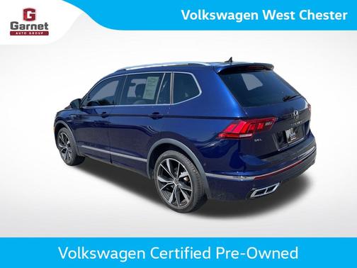 Atlantic Blue 2024 Volkswagen Tiguan 2.0T SEL R-Line