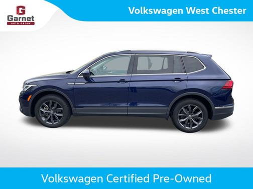 Atlantic Blue 2023 Volkswagen Tiguan 2.0T SE