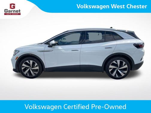 Glacier White / Black Roof 2022 Volkswagen ID.4 Pro S