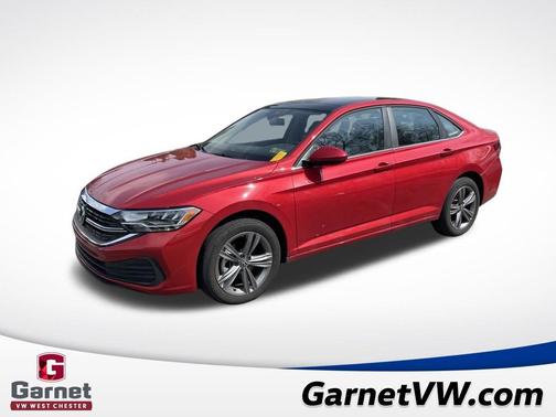 Kings Red 2023 Volkswagen Jetta 1.5T SE