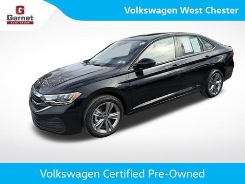 Deep Black Pearl Effect 2024 Volkswagen Jetta 1.5T SE