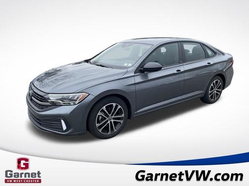 Platinum Gray Metallic 2024 Volkswagen Jetta 1.5T Sport