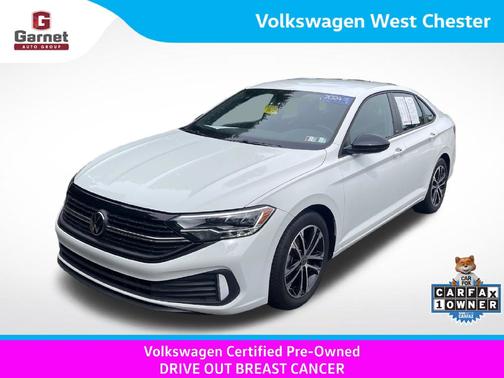 Pure White 2024 Volkswagen Jetta 1.5T Sport