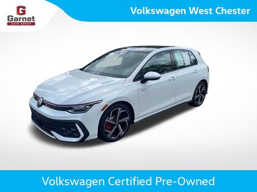 Opal White Pearl 2026 Volkswagen Golf GTI 2.0T SE
